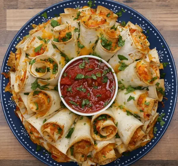  Blooming Quesadilla Ring