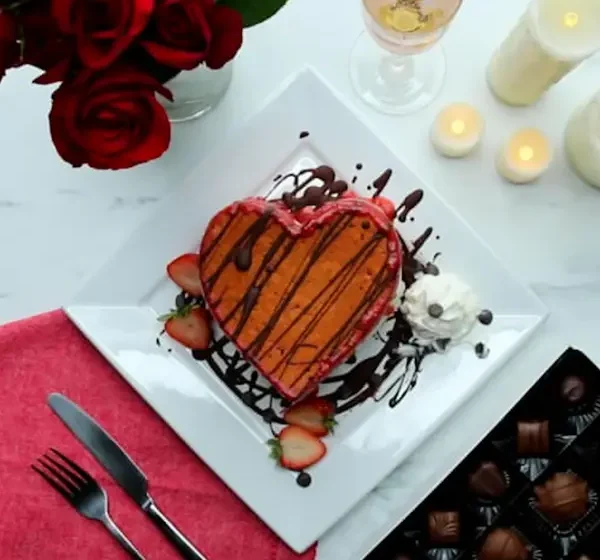  Crêpes de la Saint-Valentin