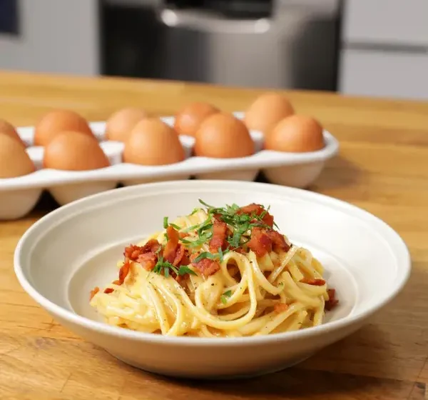  Linguine Carbonara