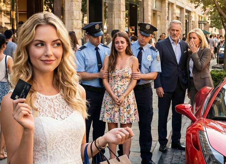 Ma sœur m’a volé ma carte bancaire et s’est acheté une voiture à 50 000 dollars. Quand je l’ai confrontée, elle m’a mise à la porte. « Tu ne sers plus à rien, dégage ! » m’a-t-elle lancé. Mes parents l’ont soutenue : « Il est temps que tu arrêtes de profiter des autres et que tu te débrouilles seule. » Je suis partie pendant qu’ils fêtaient leur « victoire »… jusqu’à ce qu’ils découvrent à qui appartenait réellement cette carte.
