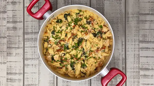  Creamy Tuscan Chicken Mac And Cheese