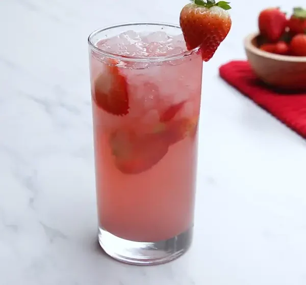  Strawberry Honey Soda