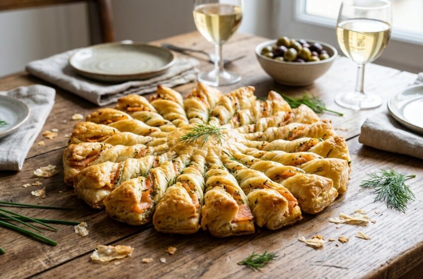  Tout le monde a photographié l’apéro avant d’y toucher » : cette tarte soleil ne demande que 3 ingrédients