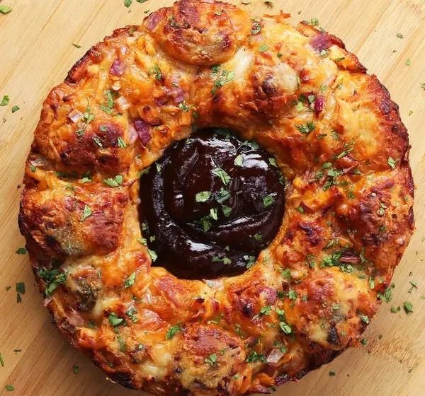  BBQ Chicken Monkey Bread Ring
