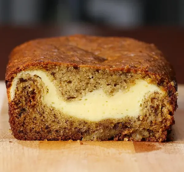  Cheesecake-Filled Banana Bread