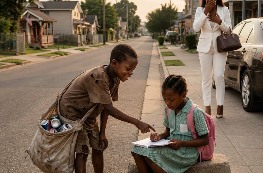  A Billionaire Mother Caught a Homeless Boy Teachin…