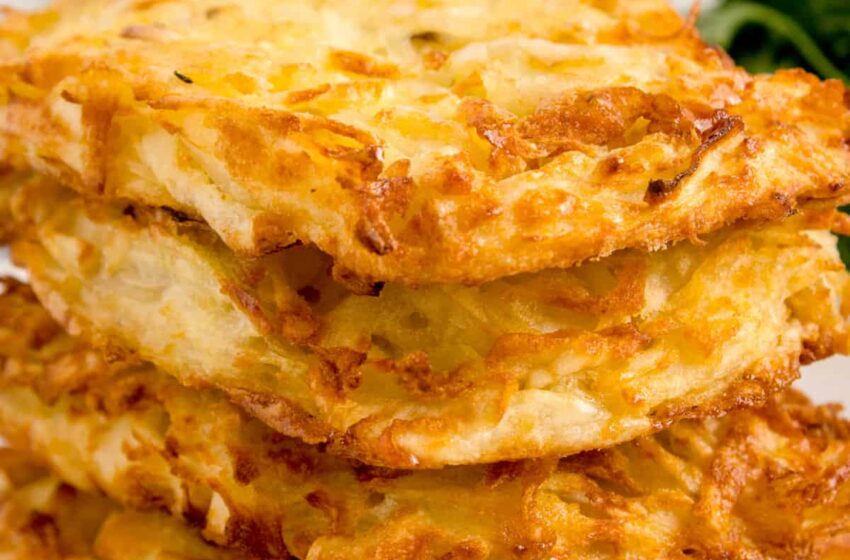  🥔 Extra-Crispy Air-Fried Hash Brown Patties 🍳