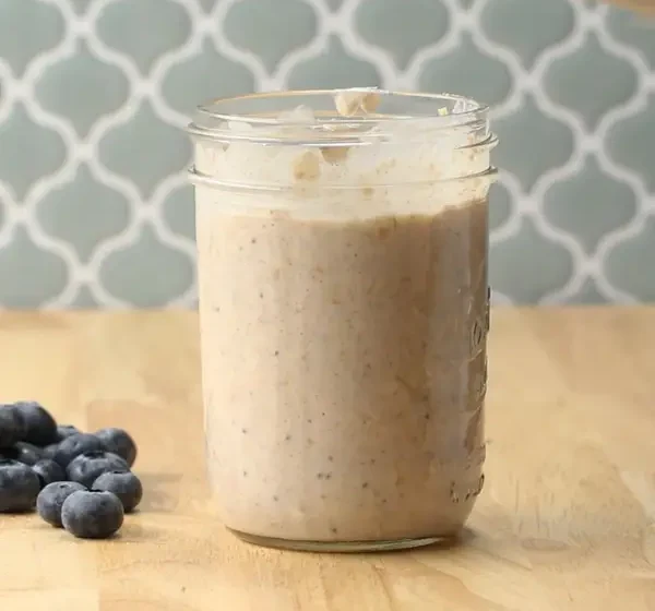  Blueberry Overnight Oats