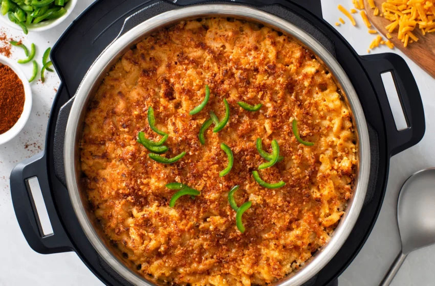  🧀 Crispy Air-Fried Loaded Jalapeño Popper Mac & Cheese Balls 🌶️