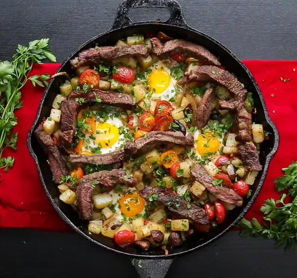  Steak And Eggs Hash