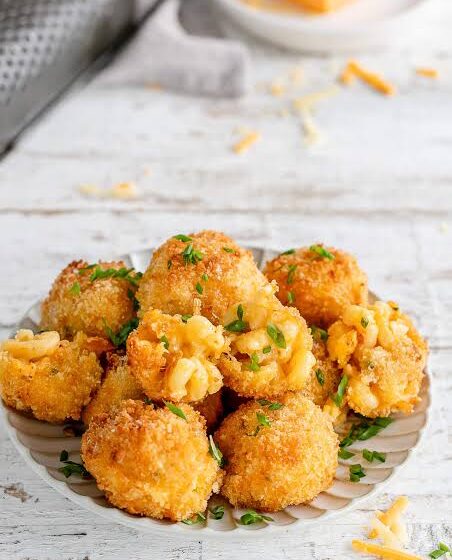  🧀 Extra-Crispy Air-Fried Mac & Cheese Bites 📦