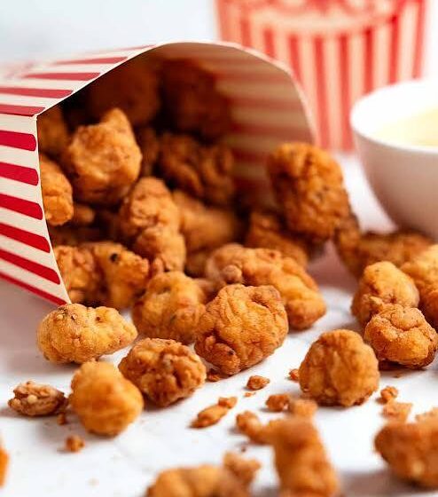  🍗 Crispy Popcorn Chicken Bites 🍿