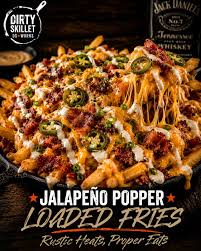  🧀 Crispy Jalapeño Popper Loaded Fries 🌶️
