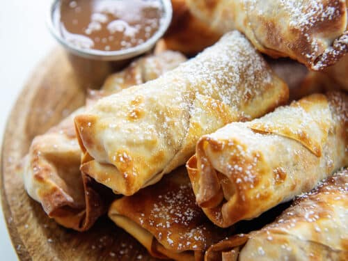  🍏 Extra-Crispy Air-Fried Apple Pie Roll-Ups 🍯