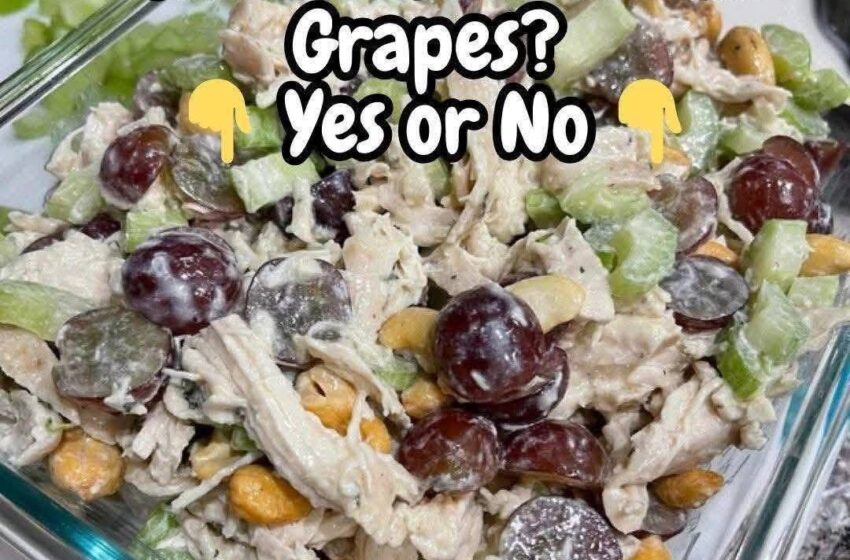  Chicken Salad with Grapes