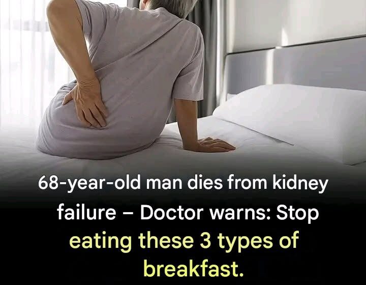  The 3 Types of Breakfast That Could Damage Your Kidneys