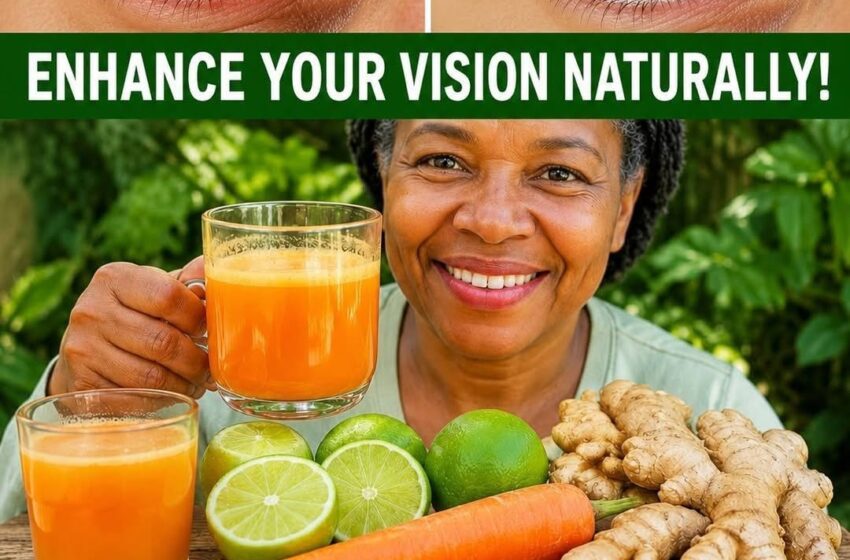  How to Support Healthy Vision Naturally with a Simple Homemade Juice