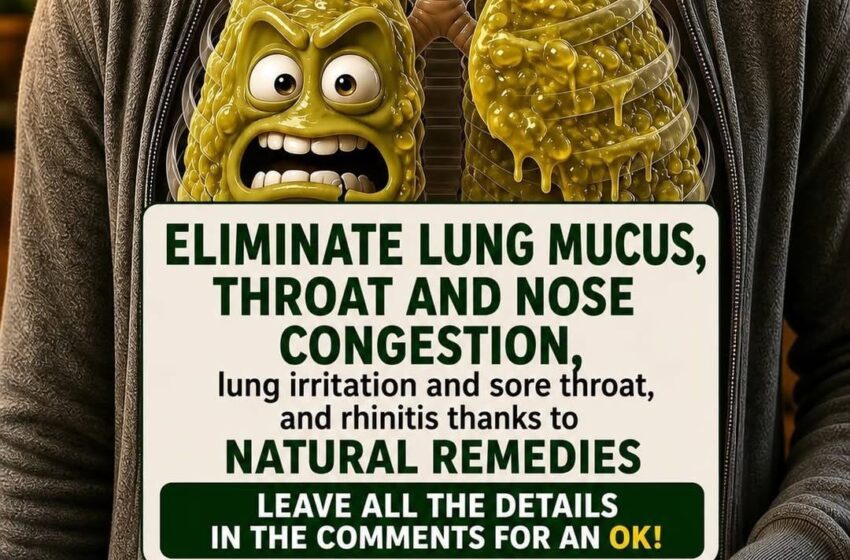  A Simple Way to Help Clear Mucus from Your Lungs, Soothe Your Throat, and Relieve a Stuffy Nose