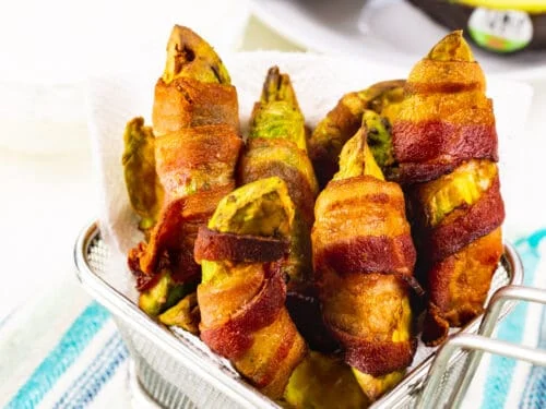  🥑 Air-Fried Crispy Bacon-Wrapped Avocado Wedges 🥓