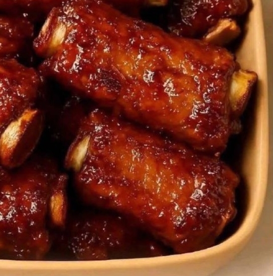  Sticky Honey Garlic Ribs Recipe